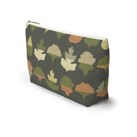 Frond Accessory Pouch w T-bottom in Green